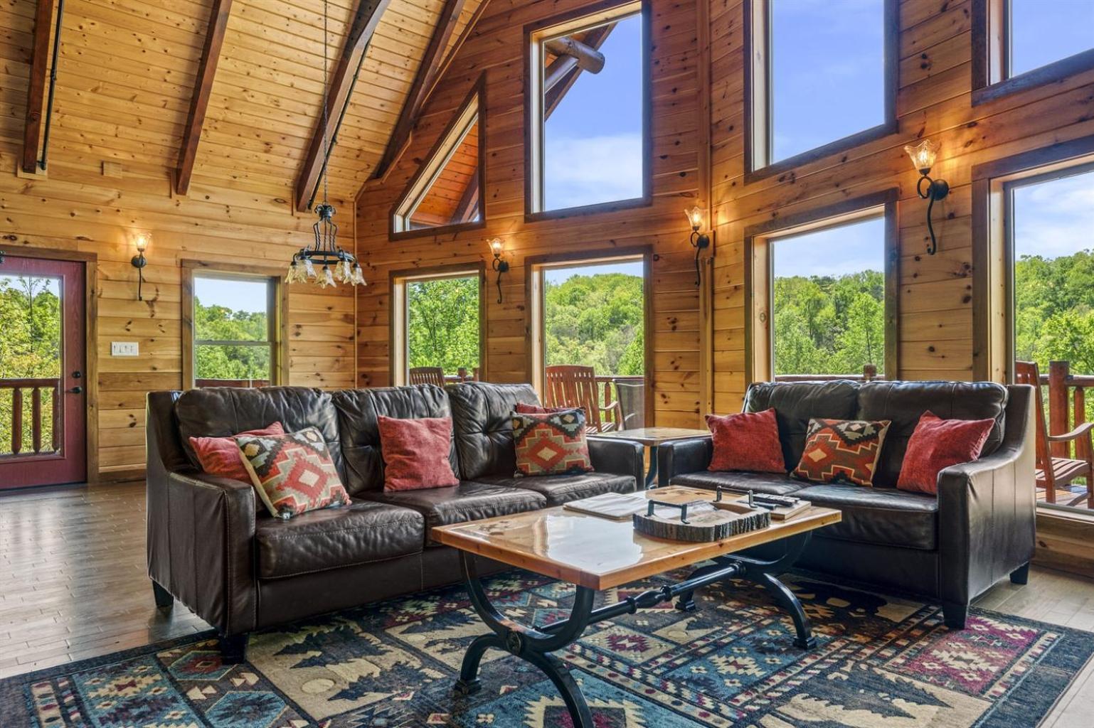 Ridge View Lodge Nature And Mountain View - Hot Tub - Firepit - Yard - Games Гатлинбург Экстерьер фото